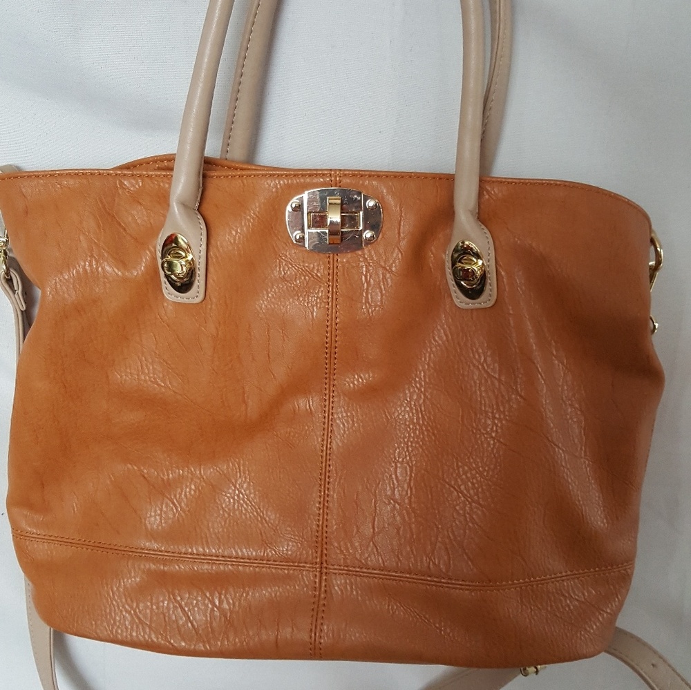 Charming Charlie Leather Handbag
